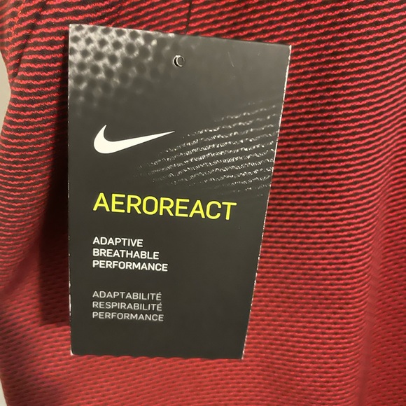 Sz S woman Nike Red Tank Top race back sleeveless breathable round neck New - Picture 10 of 13